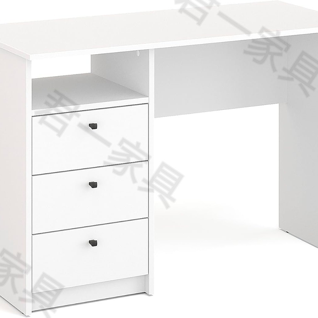 Hot Selling Amazon Panel Furniture European and American Export Cross-Border Supply Office Desk Factory Wholesale Computer Desk with Drawer