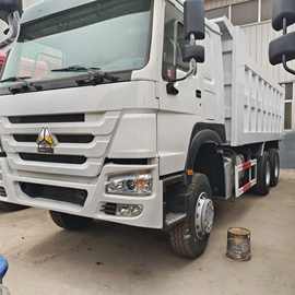 出口重汽豪沃375  371工程自卸车豪沃TX重载翻斗车6X4双驱8X4图片