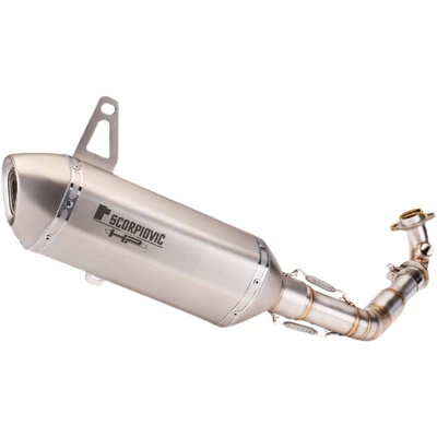 front full-section exhaust pipe, Exhaust pipe