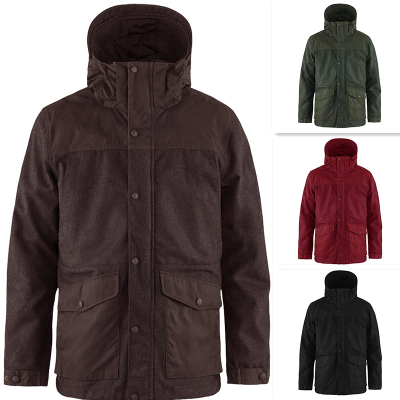 Men's Clothing retro men's coat multi color outdoor workwear jacket _voghion.com
