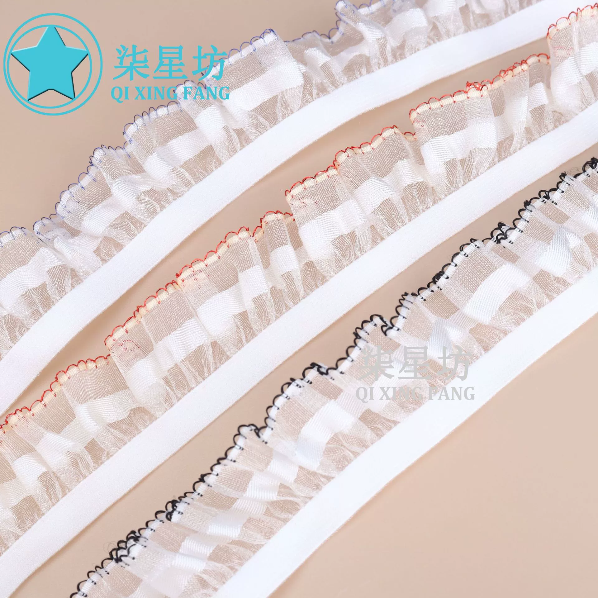 Одежда для питомцев, игрушки, ручная работа, DIY, эластичная лента 2,5 см, двухслойная, цветная, кружевная, фабричные аксессуары, оптом