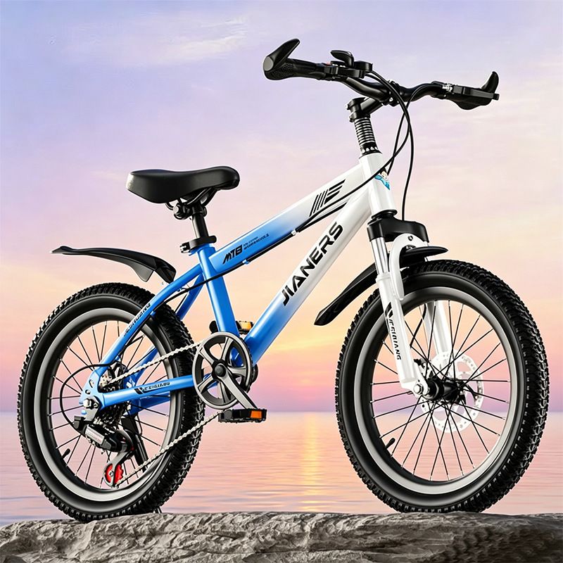 Nuevas bicicletas de 6 - 17 años, niños y niñas, estudiantes de primaria, niños de edad media, niños de velocidad única, bicicleta de montaña adolescente, rodillo de bicicleta image 12