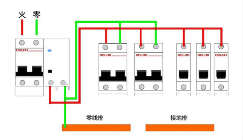 德力西DZ47P小型断路器双进双出DPN款1P+N C型10A/25A/32A/40A/6A详情10