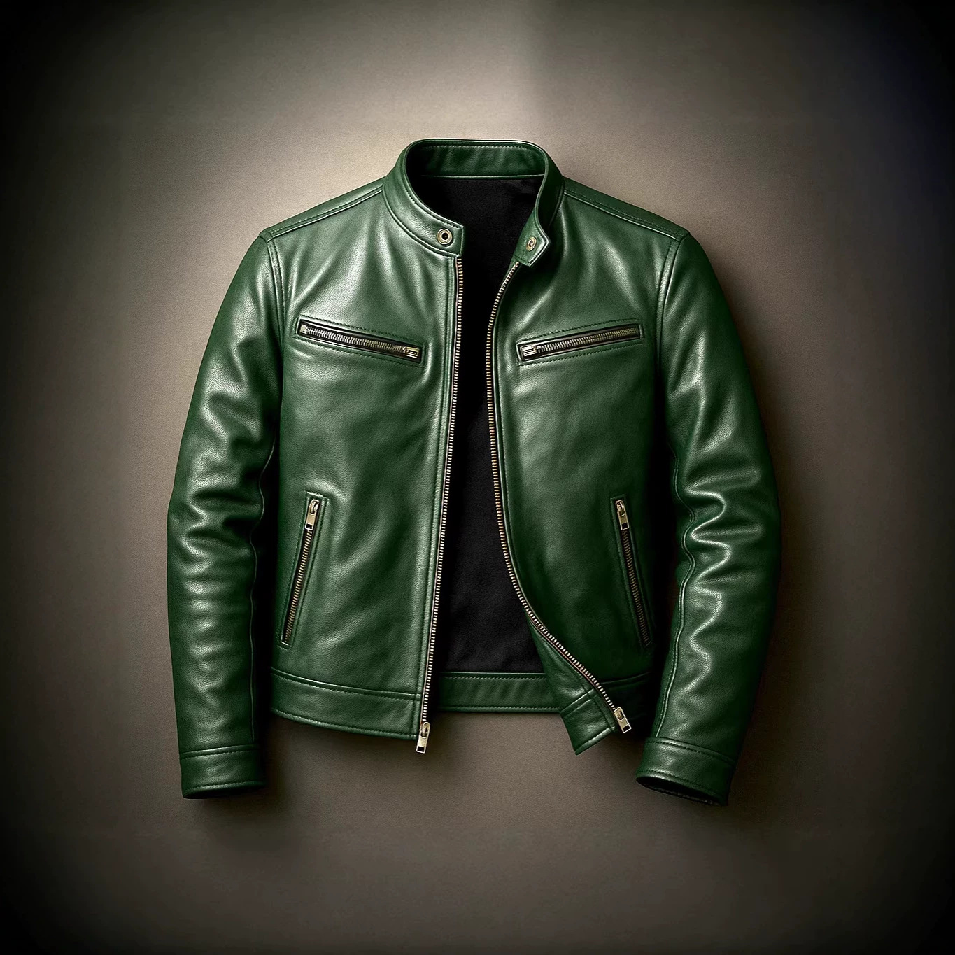 Locomotora transfronteriza chaqueta de cuero PU hombre chaqueta de cuello delgado chaqueta de piloto punk Europa y América comercio exterior ropa de hombre al por mayor