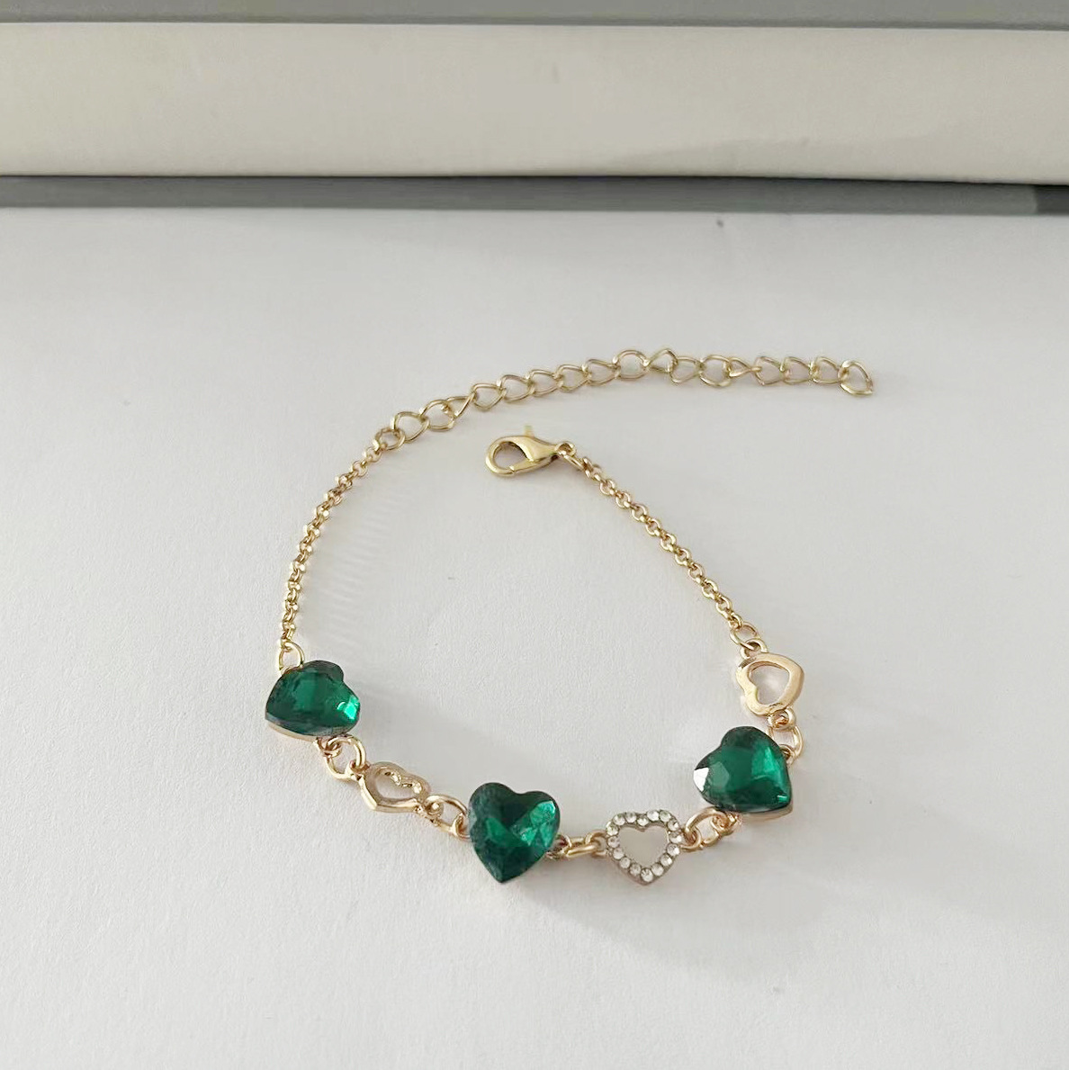 Traje europeo y americano cristal nupcial collar pendientes anillo pulsera traje comercio exterior boda cena joyería Accesorios