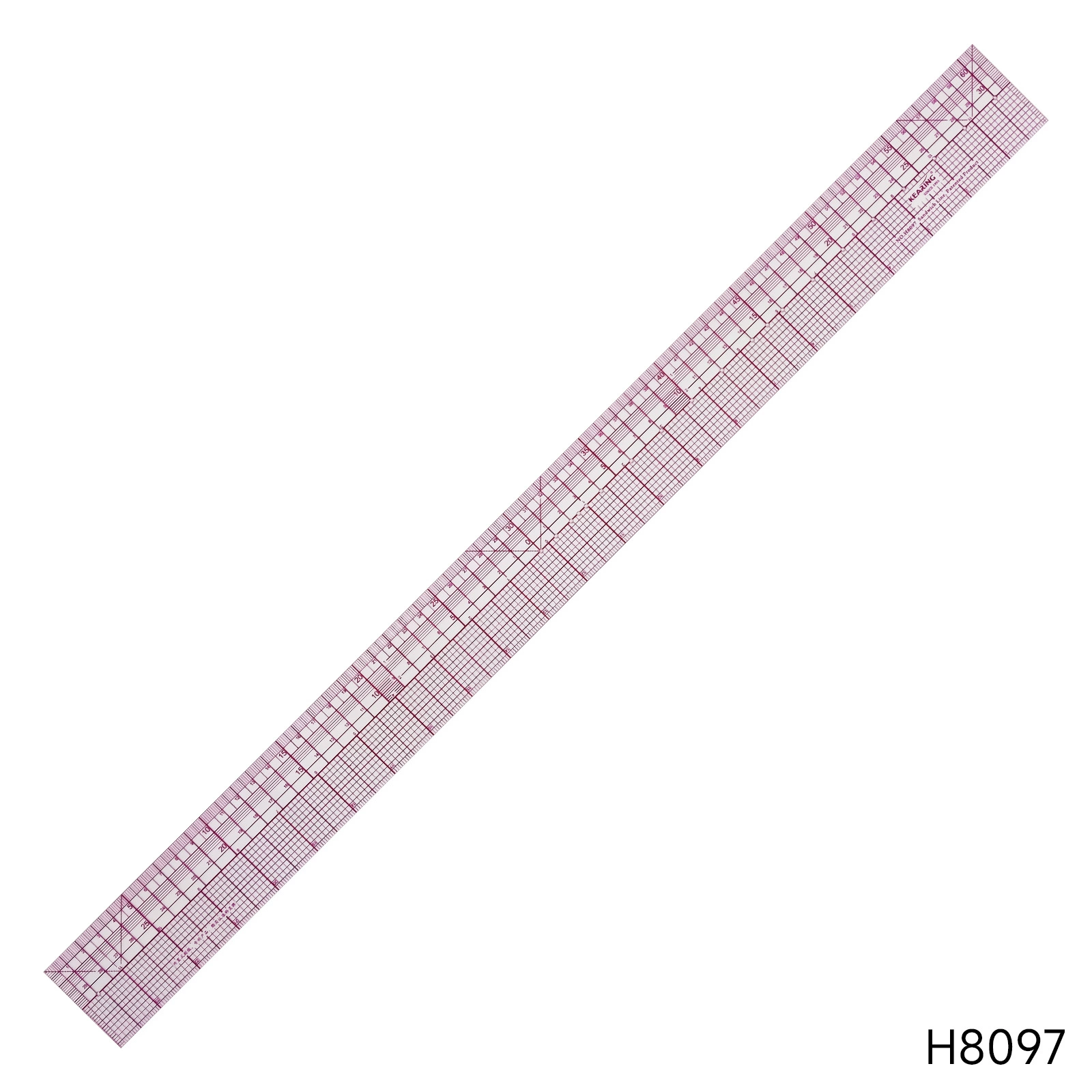 Keling placing ruler clothing pattern ruler plastic tailor ruler tailor tool square ruler sewing tool set