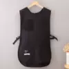 Long black vest
