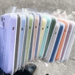 液体シリカゲルはiPhone16Promax携帯ケースの精孔純色リンゴ15全包レンズ保護カバーを適用する