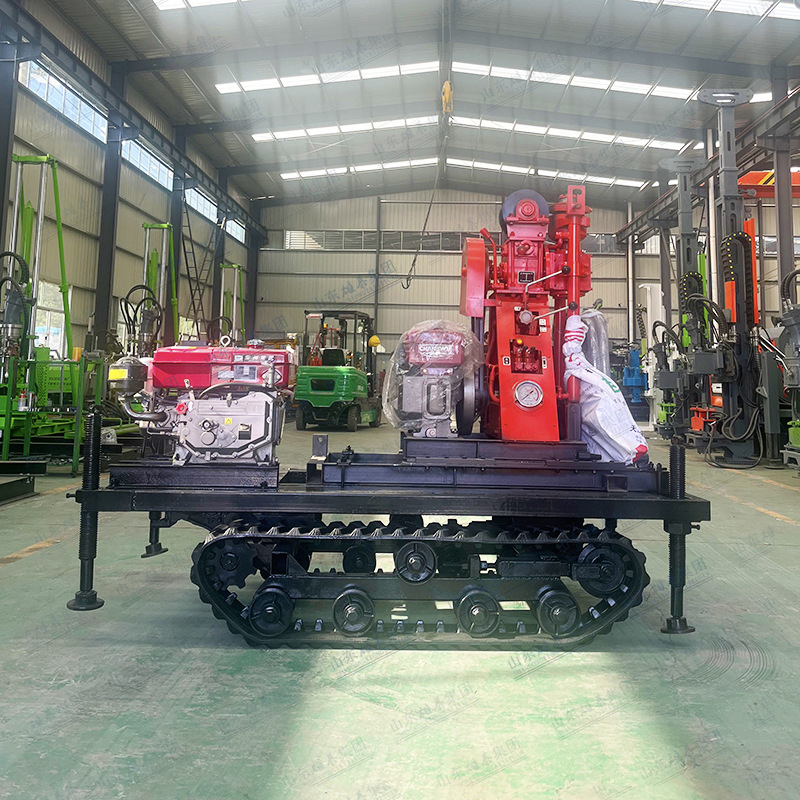 塔架式岩层液压勘探钻机 50型工程勘察取样钻机 家用钻小型井设备