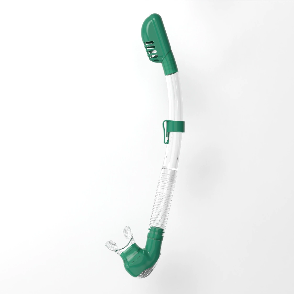 Respiratory straw for swimming, foldable soft silicone accessories