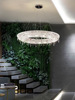 Modern and minimalistic ceiling lamp for living room for bedroom, hotel lights for country house, light luxury style