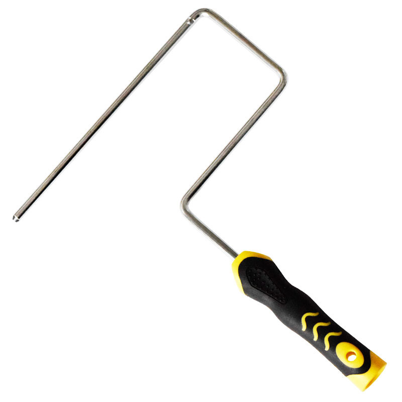 7 / 8910 pulgadas mango de cepillo de cilindro tipo enchufe y extraíble soporte de electroforesis de silicio de silicio estilo europeo mango de cepillo de pintura