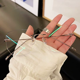 框架眼镜;眼镜片