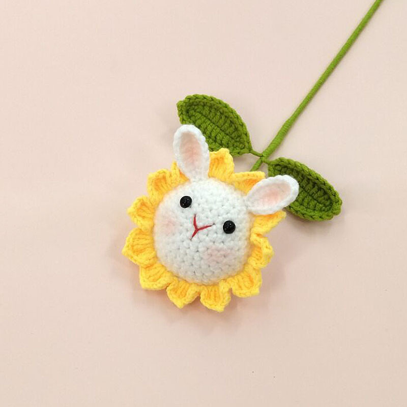 Producto terminado-conejo de girasol