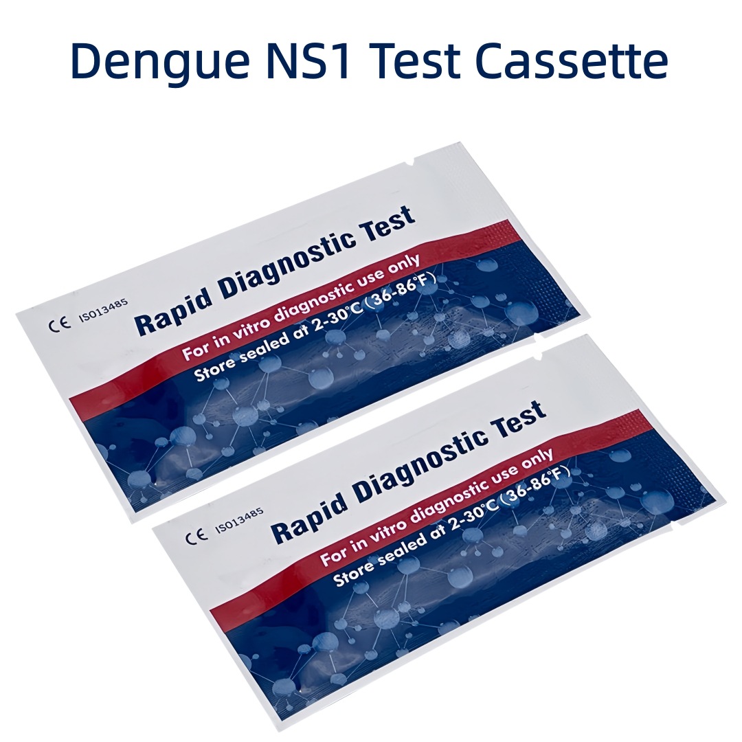 Dengue NS1 Test Cassette登革热测试卡英文包装试纸蚊虫叮咬