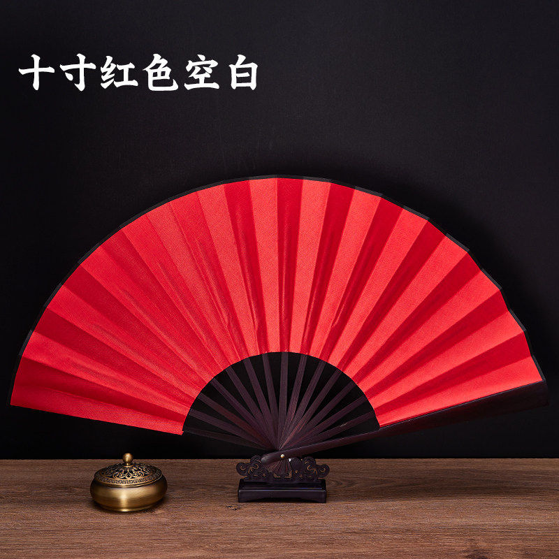 Ventilador plegable antiguo personalizado publicidad de verano ventilador masculino ventilador plegable portátil de tela de seda 8 pulgadas 10 pulgadas en stock image 38