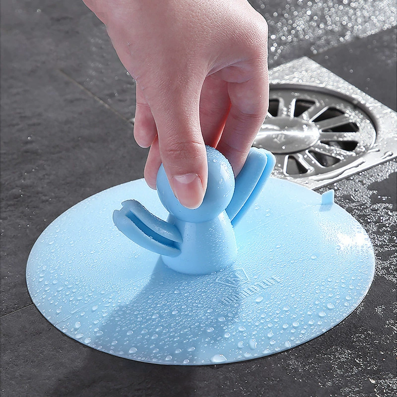Канализационная защита от запаха крышка уплотнительная пробка силиконовая ванная комната от насекомых против запаха унитаз