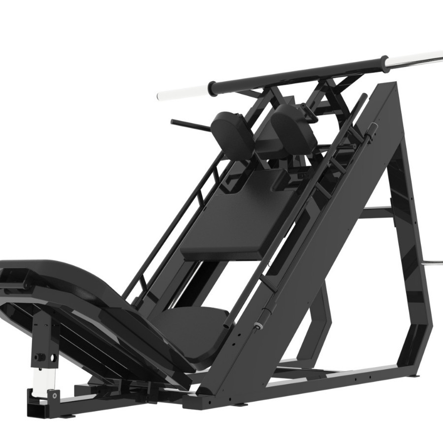 Entrenador de flexión de piernas transfronterizas para gimnasio multifuncional de gran tamaño comercial de pedal inverso hacker todo en uno máquina de cuclillas