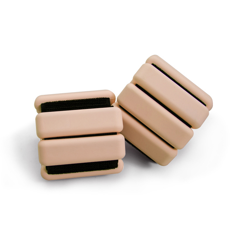 Spot pulsera de silicona transfronteriza de 2 libras con soporte de peso para fitness, ajustable, a prueba de polvo y sudor, duradero, multicolor, opcional, aumento de peso
