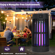 跨境新品家用灭蚊灯 物理高压诱捕式灭蝇灯 直插式可悬挂捕蝇器