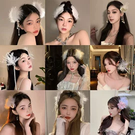 发夹;项链;发箍