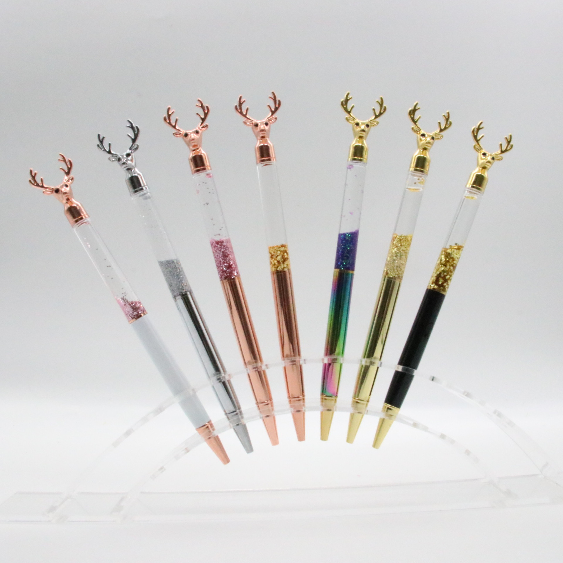 Animal bolígrafo lindo bolígrafo líquido pluma chica bolígrafo estudiante pluma regalo de negocios