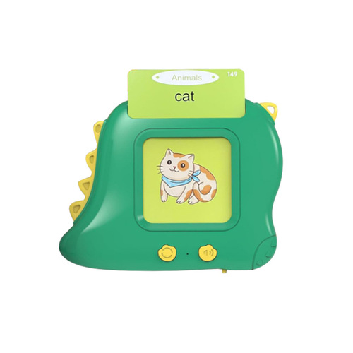 English Flash Cards for Children - Cross-Border Foreign Trade Flash Memory Card Inserting Machine - German Early Education Card Machine