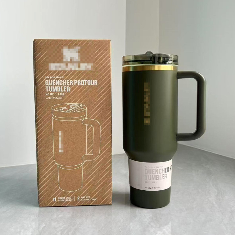 跨境水杯新款三代保温杯40oz吸管盖手柄杯eBay热销车载杯汽车杯|undefined