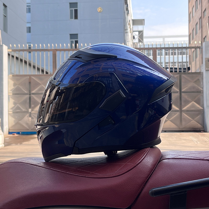 JIEKAI 3C certificado casco de motocicleta para hombres y mujeres casco completo de motocicleta casco de exposición Bluetooth casco de coche eléctrico