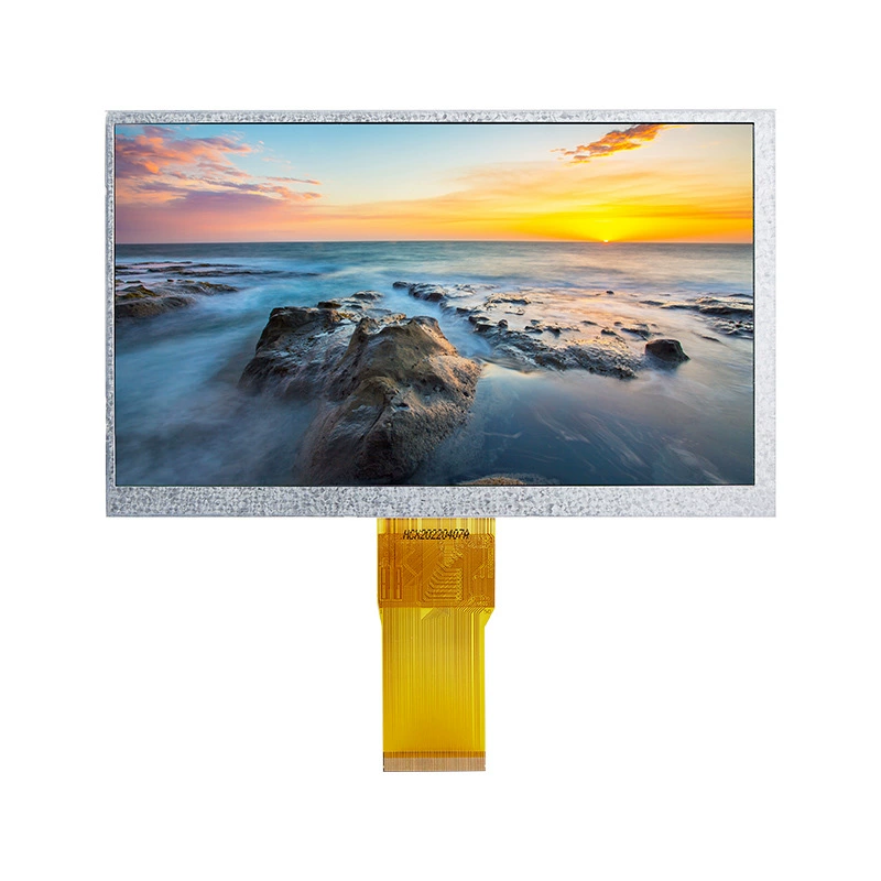 华钻 Technology 7-inch TFT display IPS full viewing angle 1024*600 digital appliance coffee machine LCD screen RGB