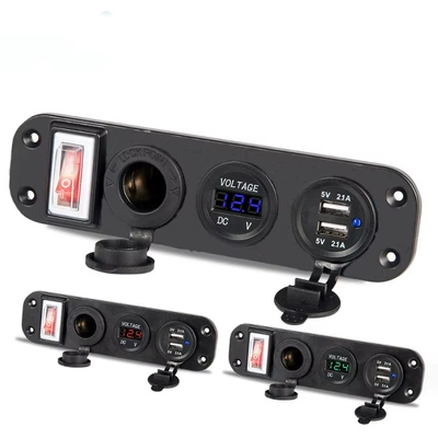 Charger with Switch, New 4-Port: Mobil şarj cihazları