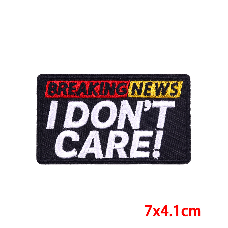 7g Weight Clothing Sticker Patches Classification 1 Piece Quantity Embroidery thread Material Letter, Poker, Heart Shape Pattern Punk, Simple Style Style 1 Piece Punk Simple Style Letter Poker Heart Shape Embroidery Thread Clothing Sticker Patches 5