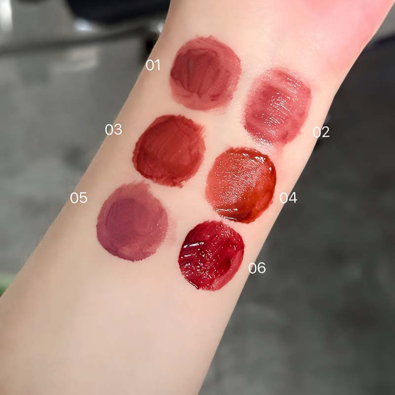 Cappuvini esmalte de labios de espejo, esmalte de labios hidratante, agua, miel de labios, gelatina de labios, gloss labial