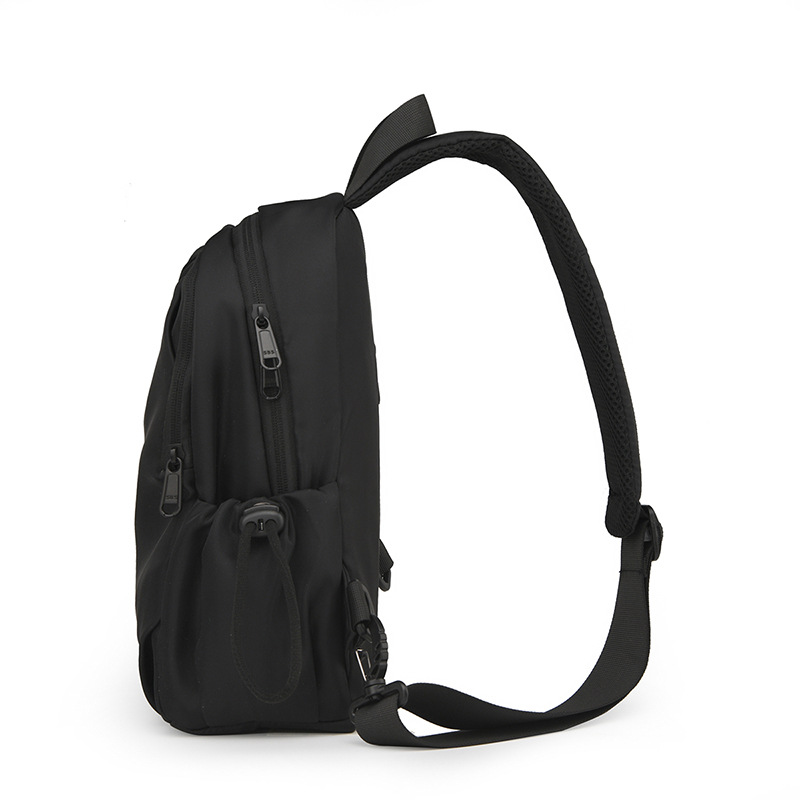 2024 Bolso bandolera bandolera para hombre fresco de moda transfronteriza nuevo bolso de hombro de viaje al aire libre simple informal multifuncional