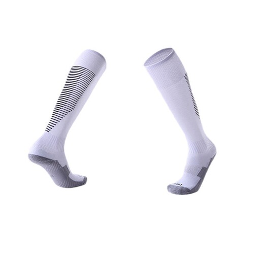 Outdoor sports non-slip football socks for adults and children professional training thickened towel bottom long socks for men wholesale