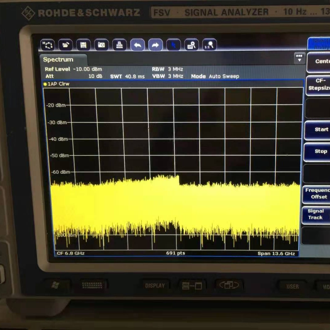 租售罗德与施瓦茨FSV13回收Rohde&Schwarz频谱信号分析仪FSV13