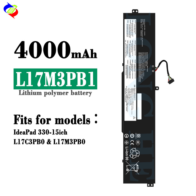 Suitable for Lenovo L17M3Pb1 Notebook Battery Ideapad 330-15Ich/L17C3Pb0 Factory Direct Sales