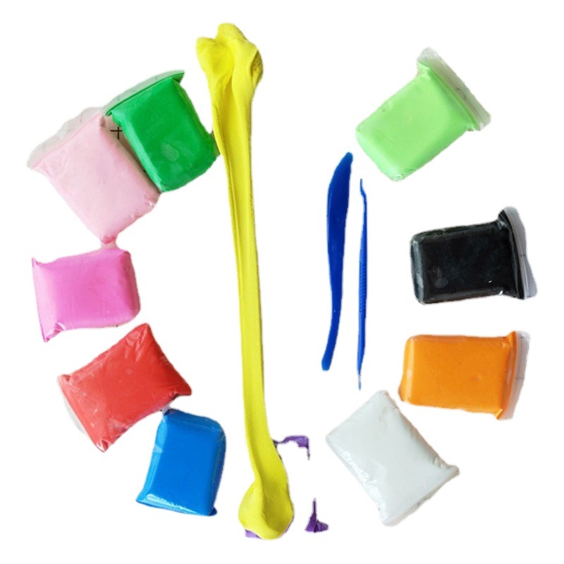 超軽量粘土メーカー卸売 12 色 24 色 36 色セットスペース泥粘土スノーフレーク泥子供用色泥