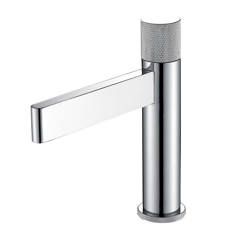 Baño de cobre completo cuenca de cuadrícula de diamante lavabo caliente y frío lavabo