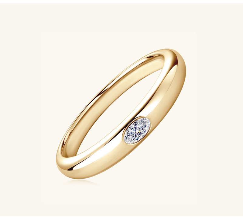25g Weight Moissanite Inlay Material Rings Classification 1 Piece Quantity Daily Occasion 925 Sterling Silver Material Geometric Pattern Women's, Couple Gender GRA, Plating, Inlay Design INS Style, Simple Style Style Moissanite 925 Sterling Silver Rings Geometric Rings 7