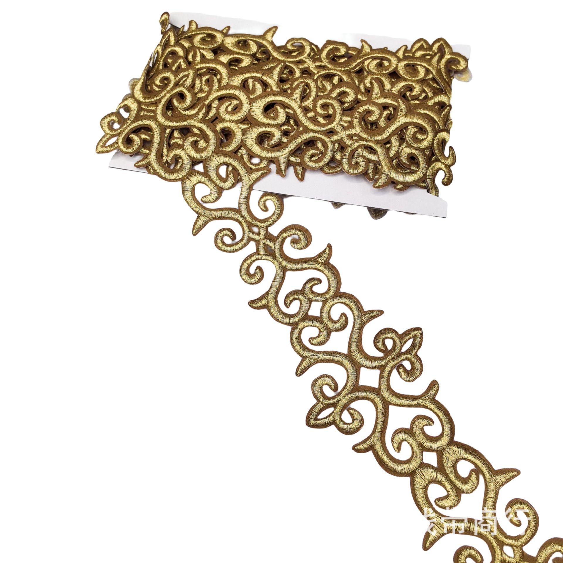 Fábrica al por mayor Vintage bordado étnico encaje Ropa Accesorios étnica minoría falda decorativa adhesivo encaje