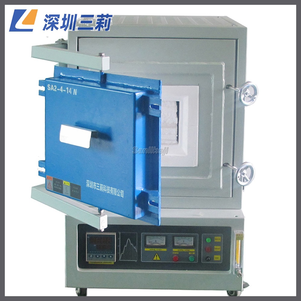 SA2-2-14N箱式气氛电阻炉 高温马弗炉 1400℃通气氛保护热处理炉