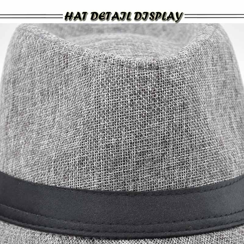 2142g Weight Sun Hat, Fedora Hat Hats Type Casual, Outdoor, Daily Occasion cotton polyester Material Geometric Pattern All Seasons Season Unisex Gender Modern Style, Classic Style Style Curved Eaves Rim Unisex Modern Style Classic Style Geometric Curved Eaves Sun Hat Fedora Hat 16