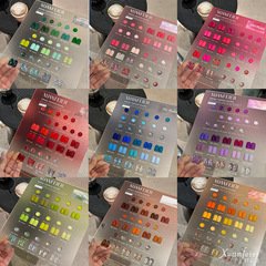 15色夏季甲油膠顯白套裝紅色綠色棕色藍色美甲膠指甲膠套系套膠