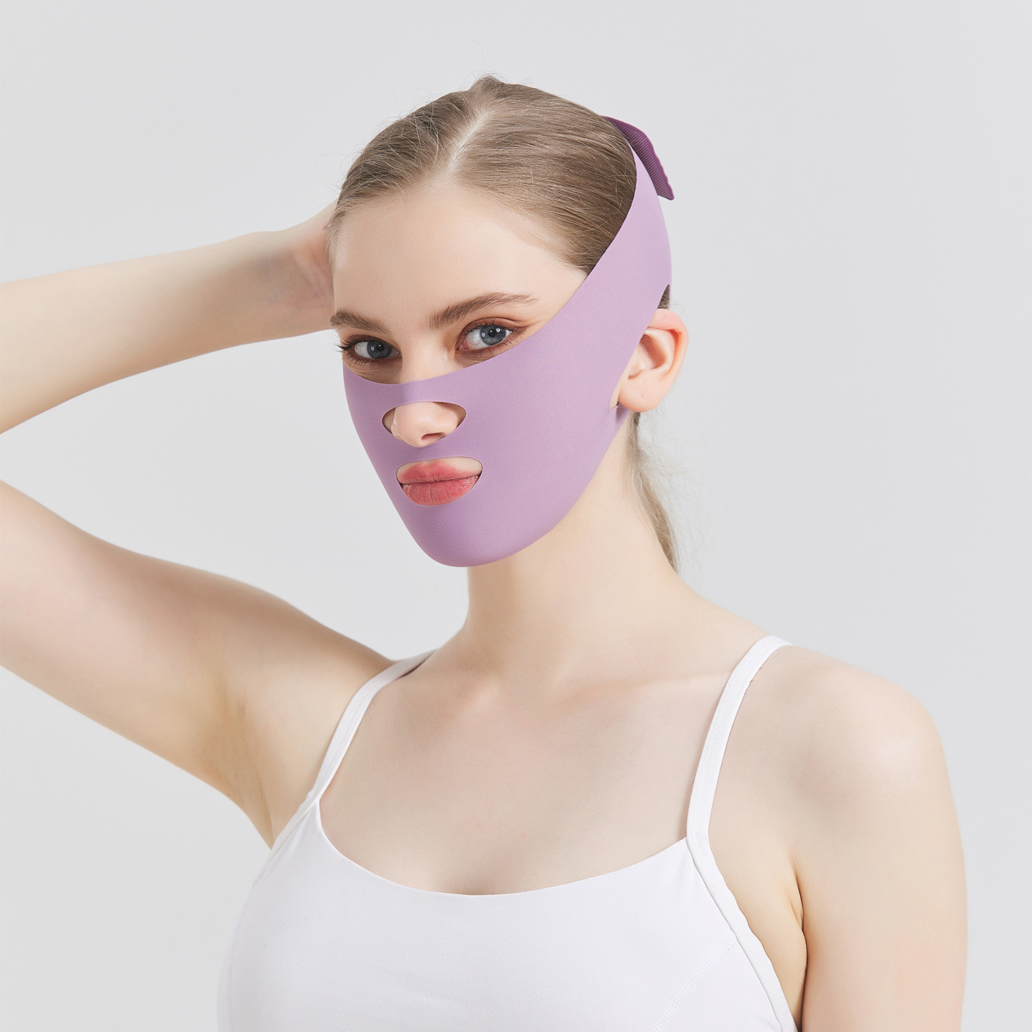 V-face bandage for men and women, small face bandage, double chin and jaw muscle mask, facial lifting instrument, face sculpting V-face magic device brand