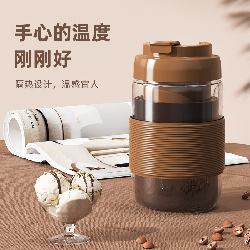 咖啡豆研磨机电动磨豆机咖啡研磨机器小型家用手磨咖啡机电动便携|undefined