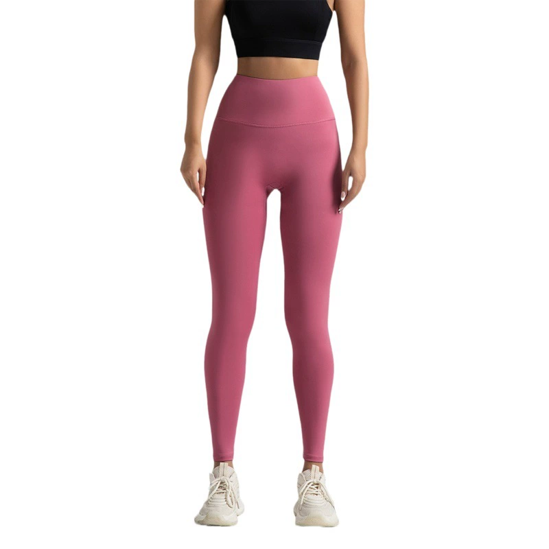 Приграничная зона без Т-линии с высокой талией и бедрами штаны для йоги