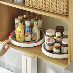 Multifunctional rotatable storage rack kitchen condiment storage rack rotatable bathroom toiletries rack