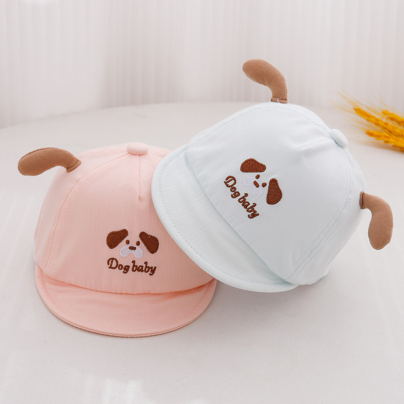 Sombreros para bebés primavera y otoño delgados lindos niños pequeños sombreros de boca de pato primavera sombreros de béisbol para bebés masculinos y femeninos