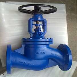 WJ41H截止阀16C图片波纹管铸钢-法兰手动波纹管截止阀